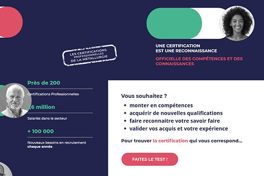 Les certifications Professionnelles de la Métallurgie – Faites le test