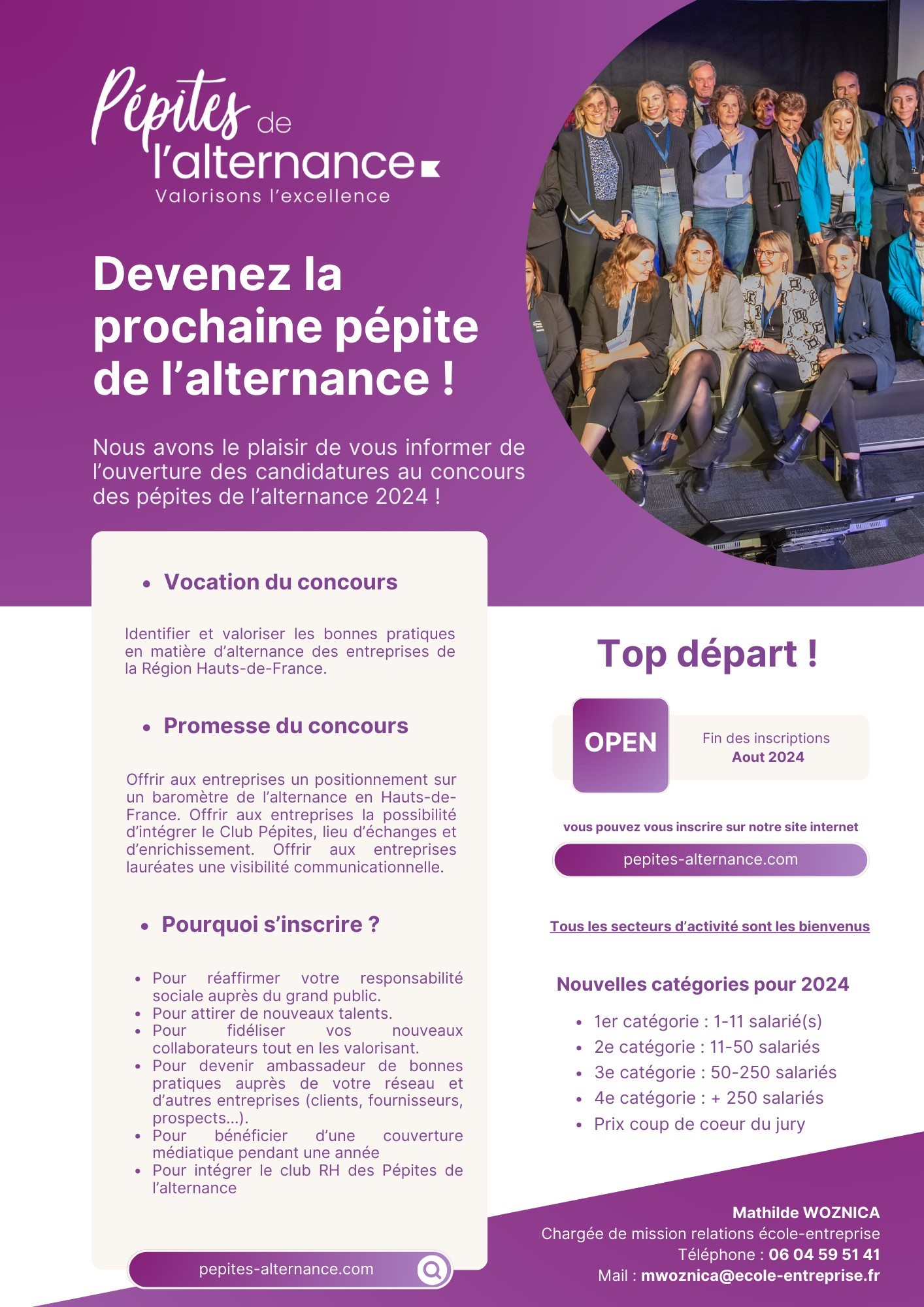 Ouverture du concours des Pépites de l’alternance – EDITION 2024