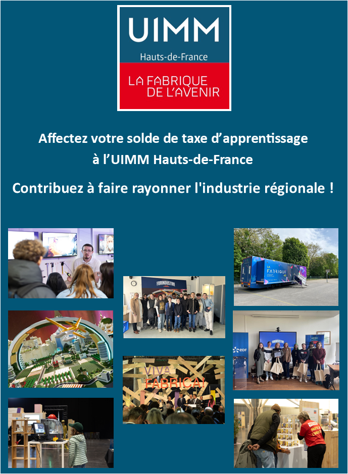 Taxe d’apprentissage 2025, contribuons à faire rayonner l’industrie régionale !