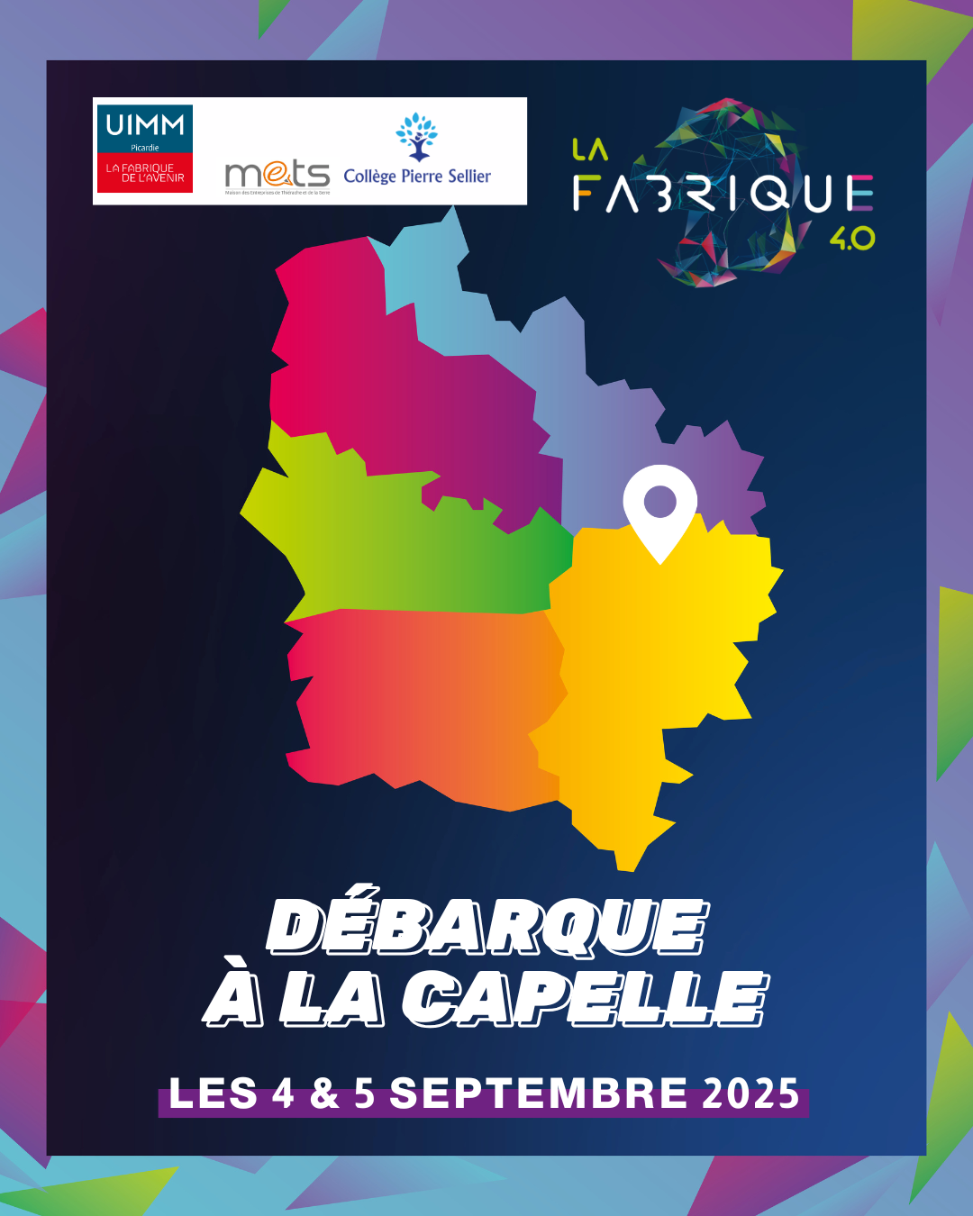 LA FABRIQUE 4.0 À La Capelle DU 3 AU 5 septembre 2025